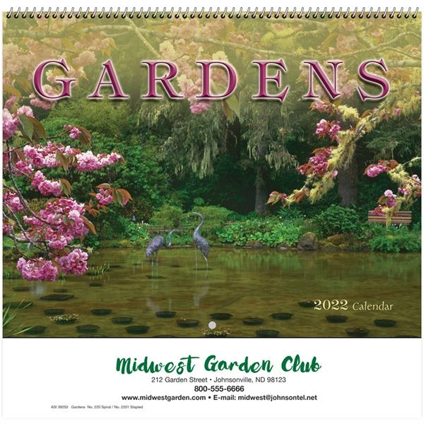 Gardens Calendar Advertising Anything Employee Gift Ideas In Tulsa Oklahoma United States